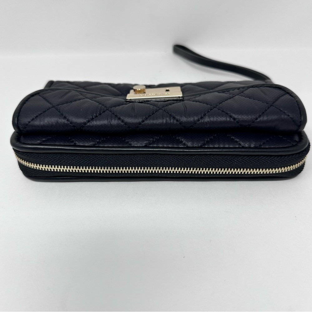 MZ Wallace Crosby Lock Wristlet Wallet Black - Picture 6 of 12